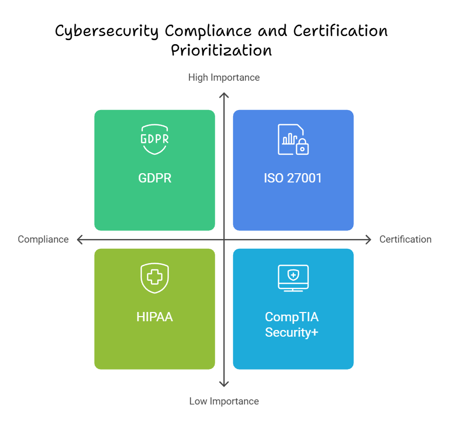 Cybersecurity Compliance and Certification Prioritization