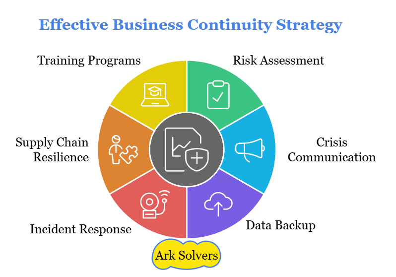 Effective Business Continuity Strategy by Ark Solvers